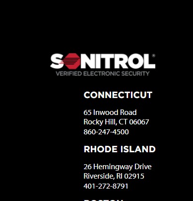 Sonitrol New England - Rhode Island reviews