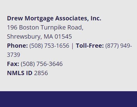 Drew Mortgage Associates Inc - Mortgage Lenders Boston, MA reviews