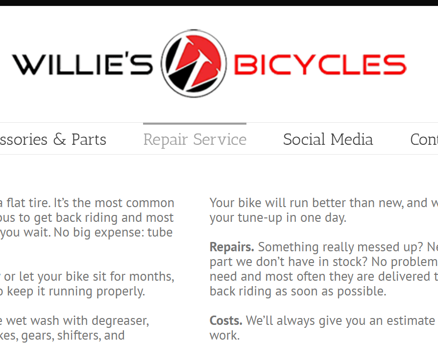Willie’s Bicycle reviews