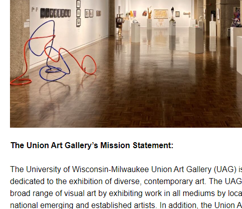 UWM Union Art Gallery reviews
