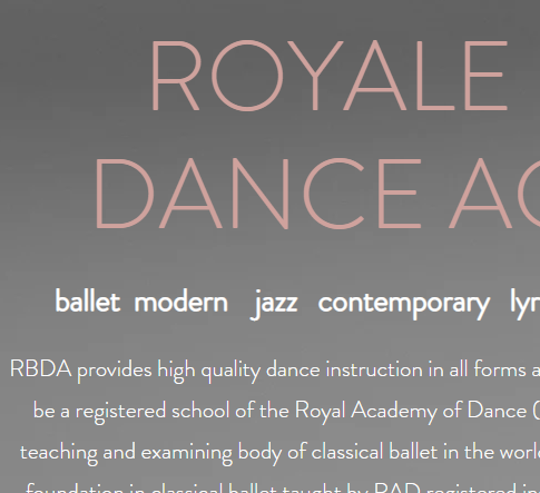 Royale Ballet Dance Academy reviews