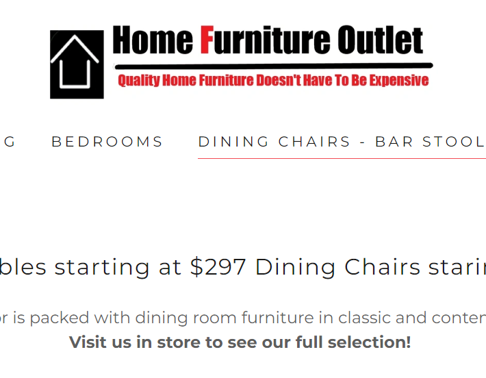 Home Furniture Outlet reviews