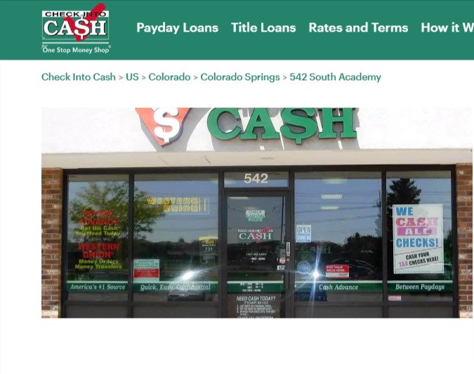 Check Into Cash reviews