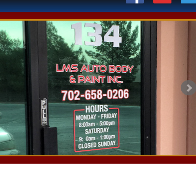 LMS Auto Body Shop Las Vegas reviews