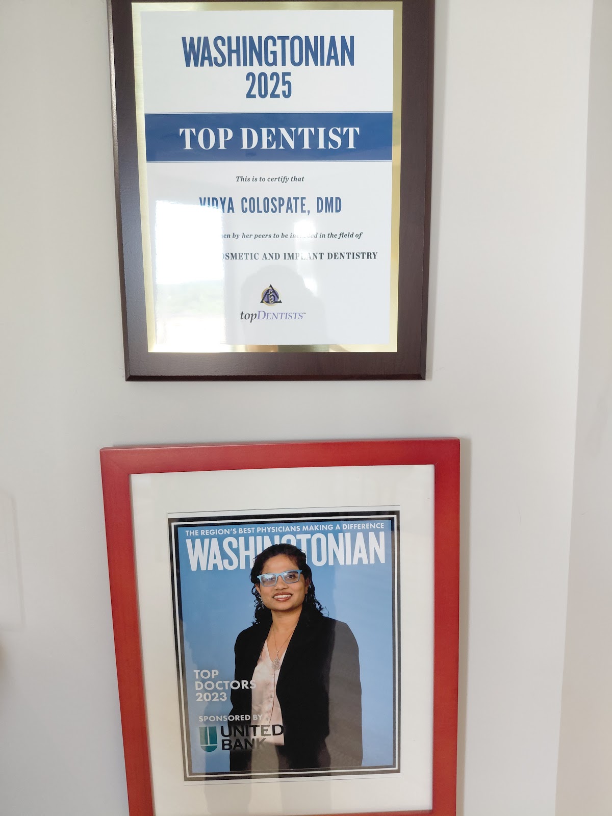 McLean Dentist at McLean Healthy Smiles: Dr. Vidya Colospate DMD photo