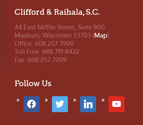 Clifford & Raihala S.C. Attorneys At Law reviews