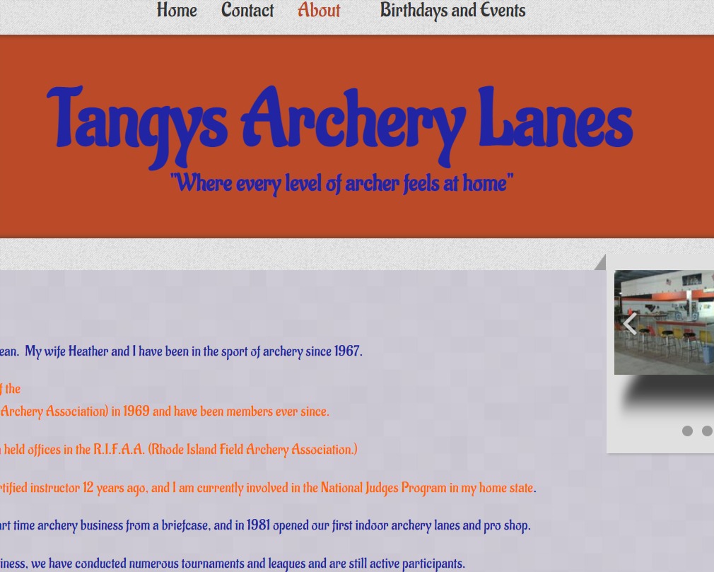 Tangy's Indoor Archery Lanes reviews