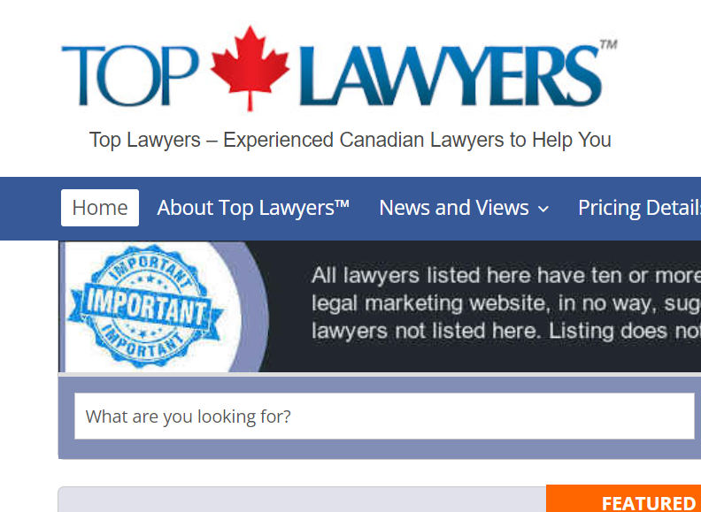 Top Lawyers reviews
