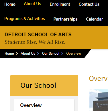 Ford Theater for the Performing Arts at Detroit School of Arts High School reviews