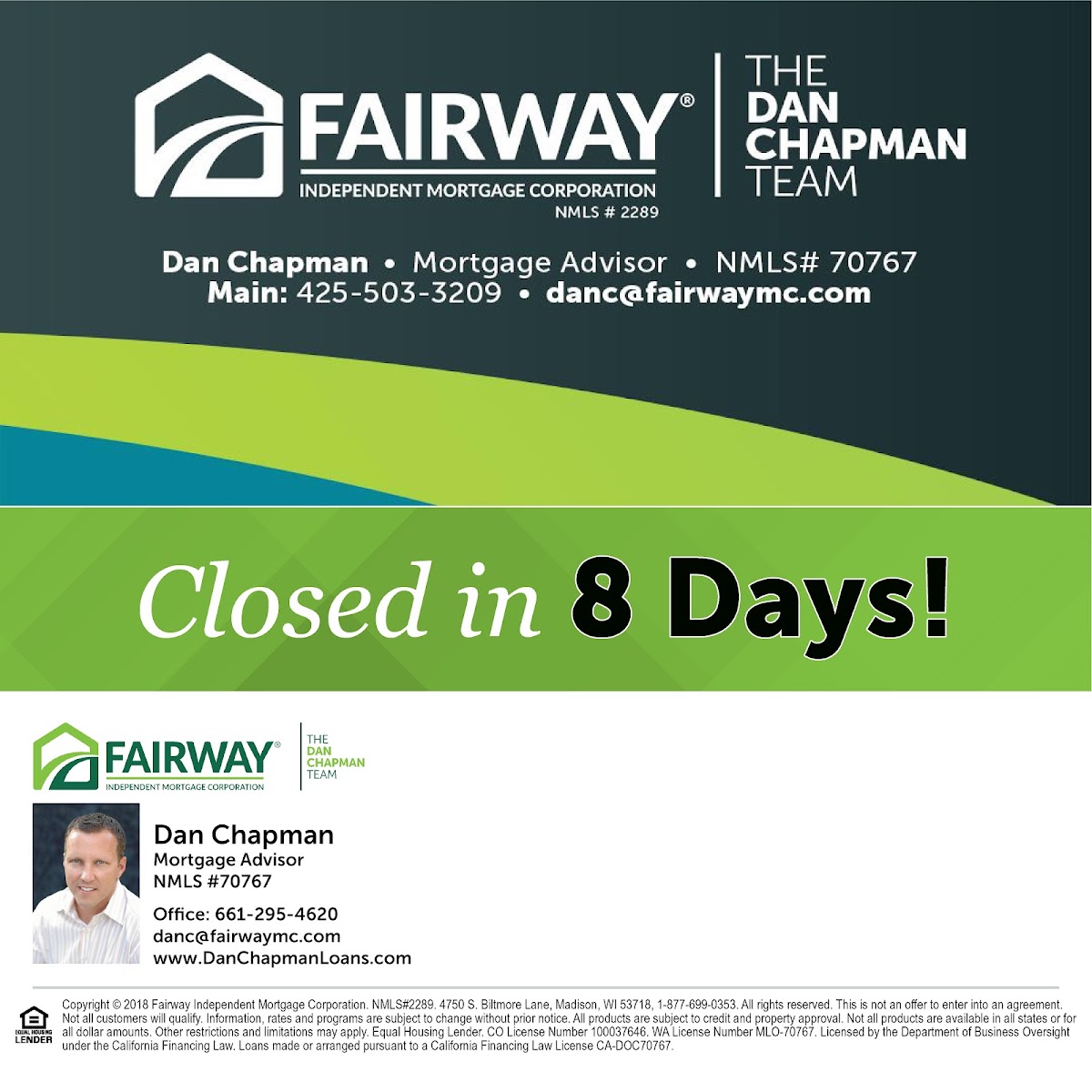 Dan Chapman - Fairway Home Mortgage Corporation photo