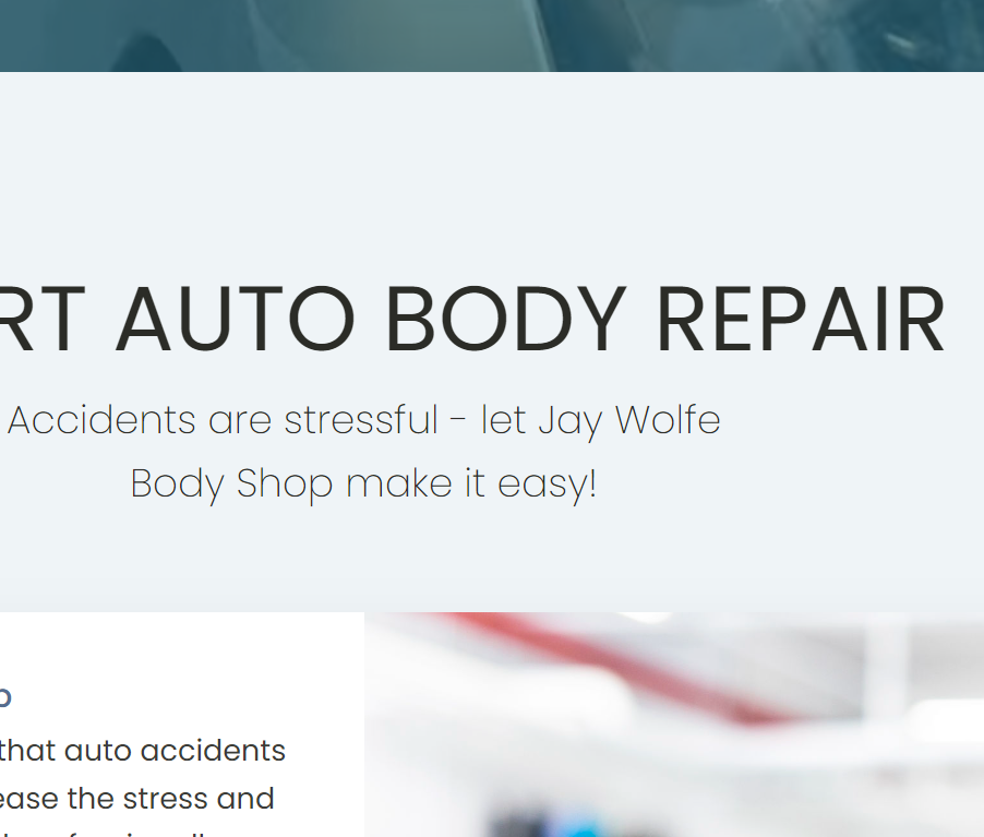 Jay Wolfe Body Shop reviews