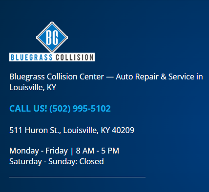 Bluegrass Collision Center reviews