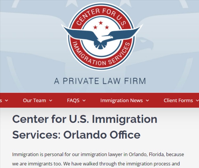 Center for U.S. Immigration Services | A Private Law Firm reviews