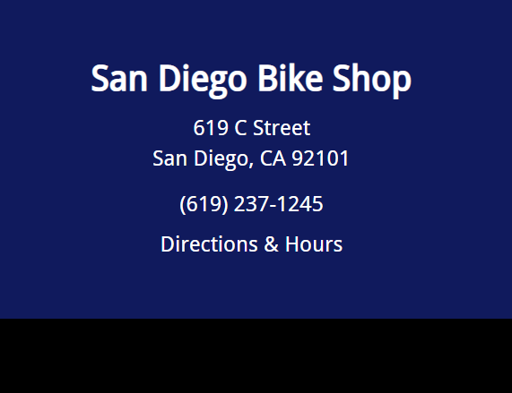 San Diego Bike Shop reviews