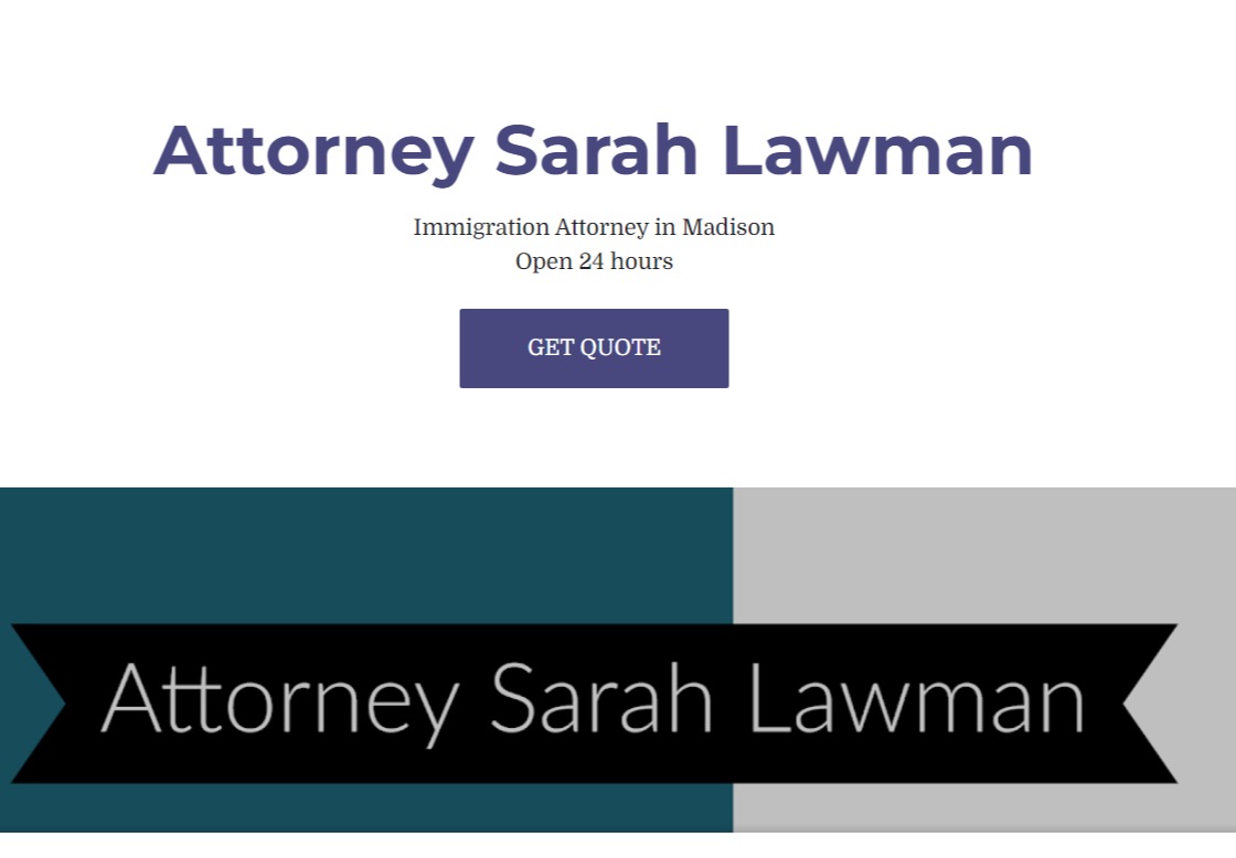Attorney Sarah Lawman reviews