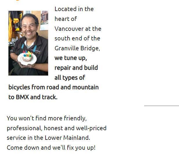 Atomic Bike Shop reviews