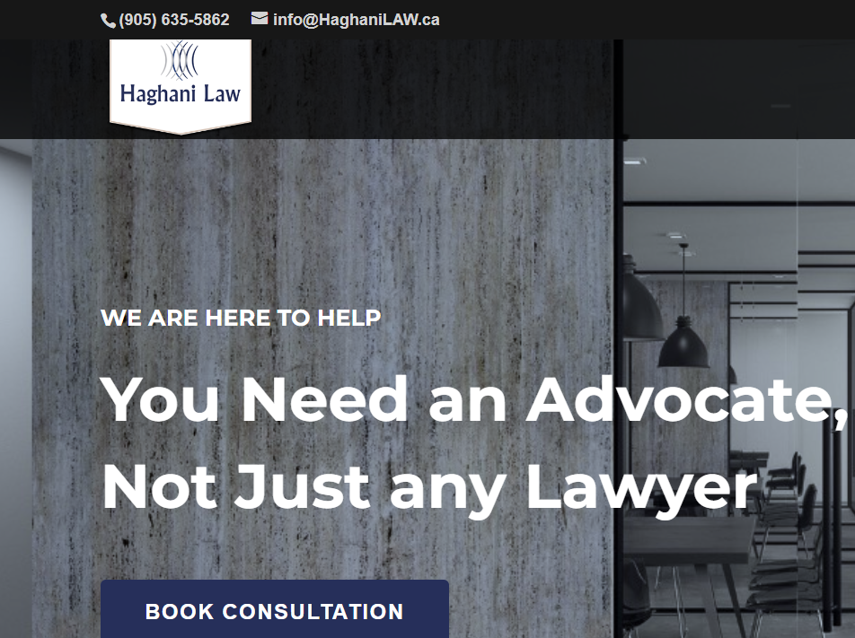 Haghani Law Office reviews