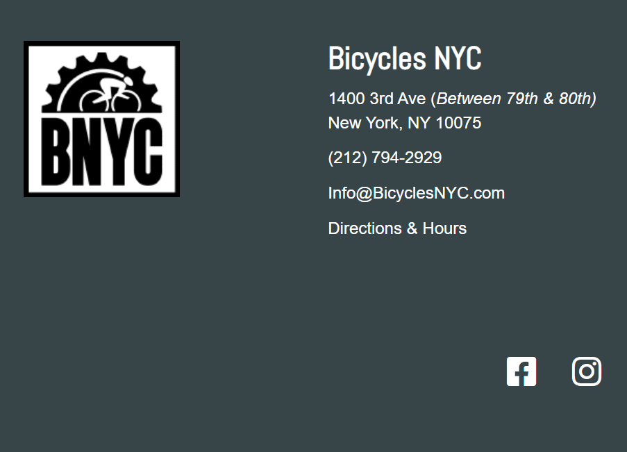Bicycles NYC reviews