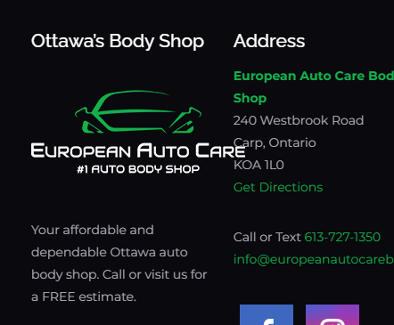European Auto Care Body Shop reviews