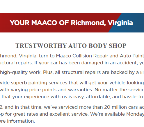 Maaco Auto Body Shop & Painting reviews