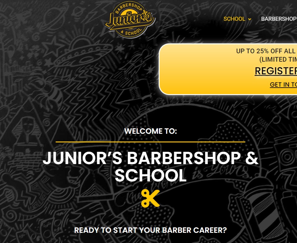 Junior’s Barbershop & School INC reviews