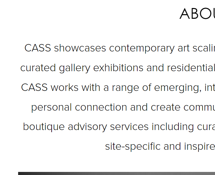 CASS Contemporary reviews