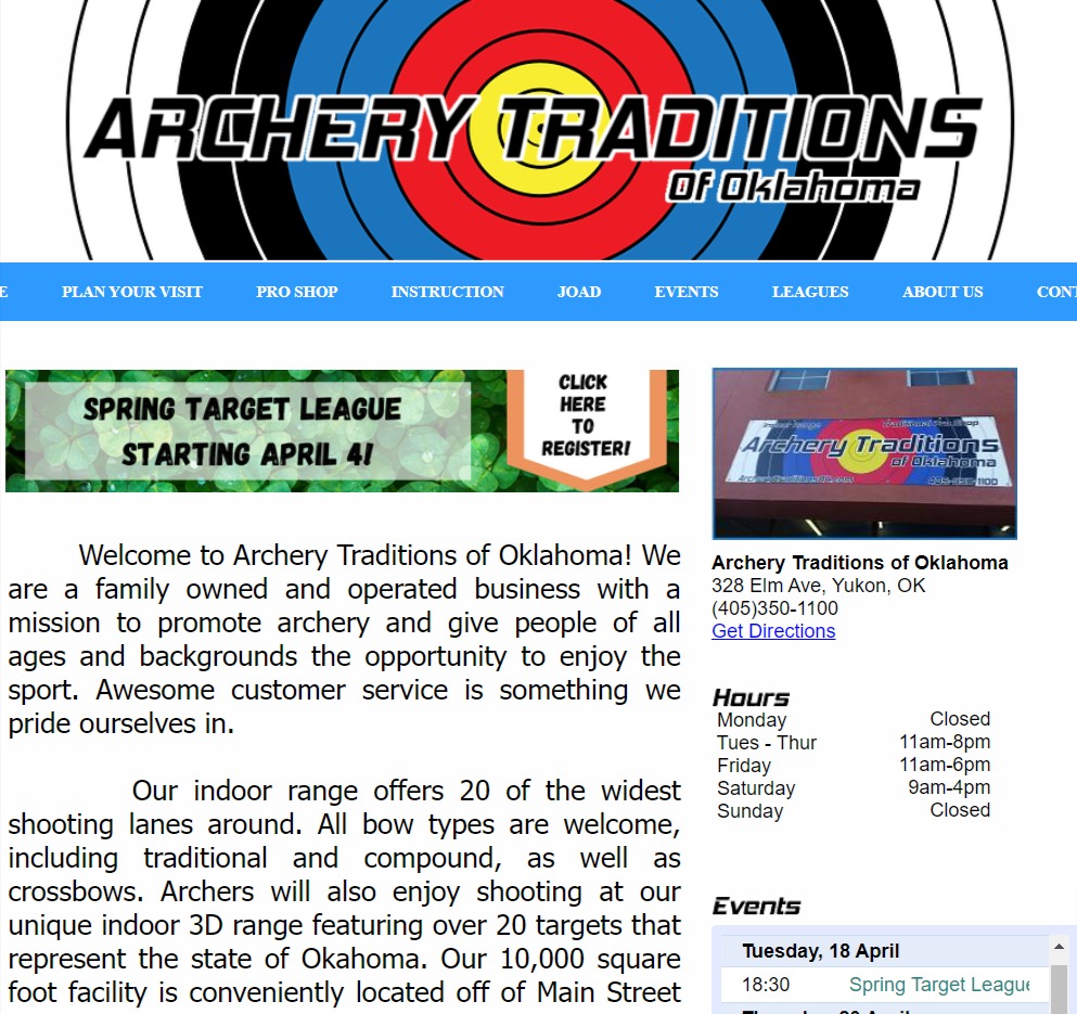 Archery Traditions of Oklahoma reviews