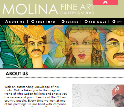 Molina Art Gallery Inc reviews