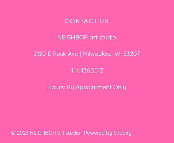 NEIGHBOR art studio reviews