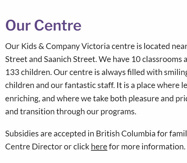 Kids & Company reviews