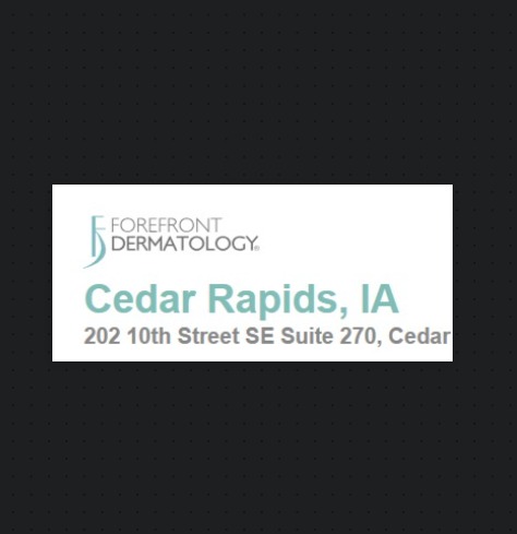 Forefront Dermatology Cedar Rapids, IA reviews