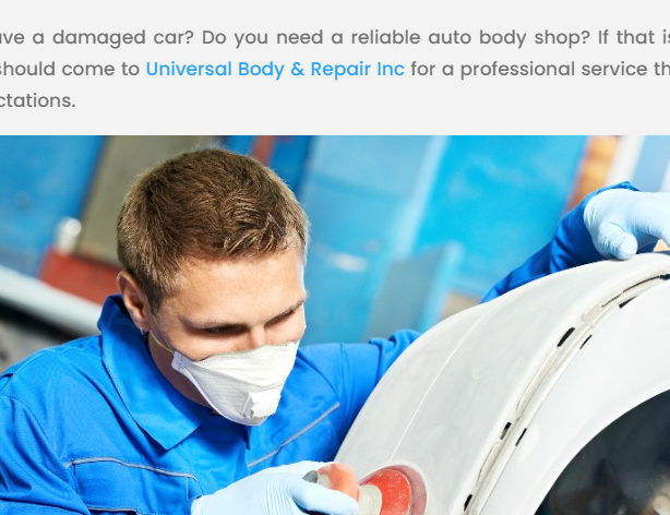 Universal Body & Repair Inc - Auto Body Repair reviews