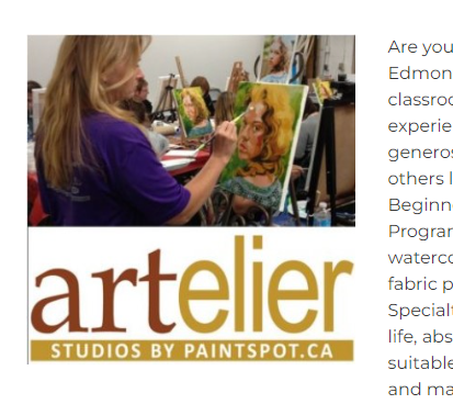 Artelier Studios by PaintSpot.ca reviews