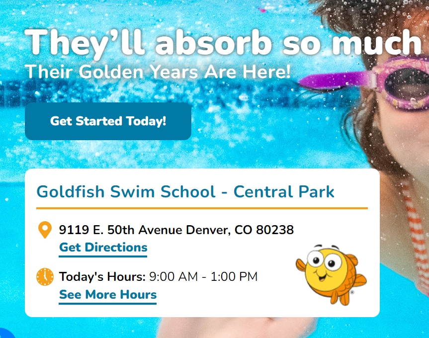 Goldfish Swim School - Central Park reviews