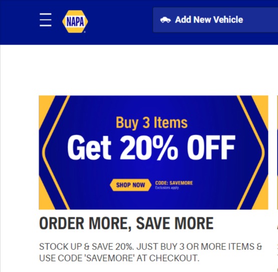 NAPA Auto Parts reviews