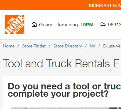 Tool & Truck Rental Center at The Home Depot reviews