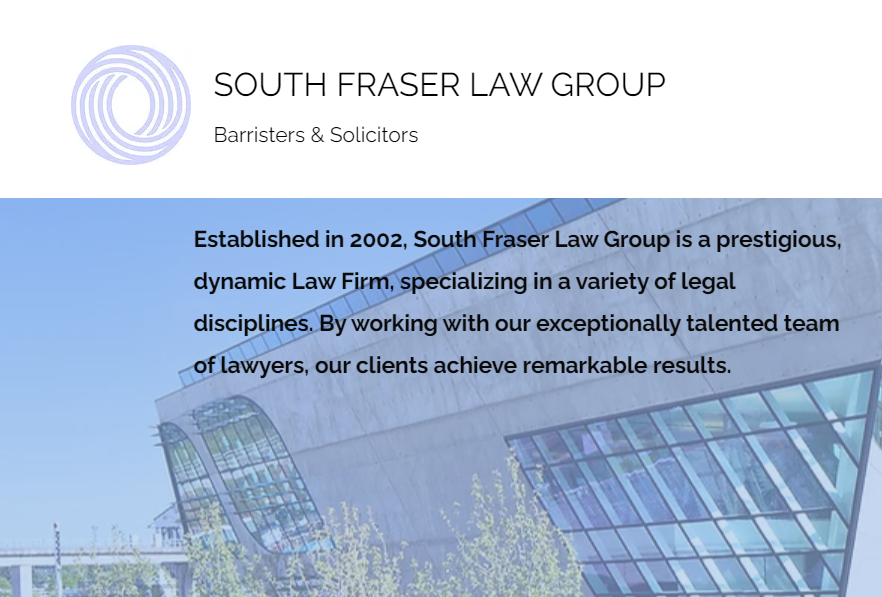 South Fraser Law Group reviews