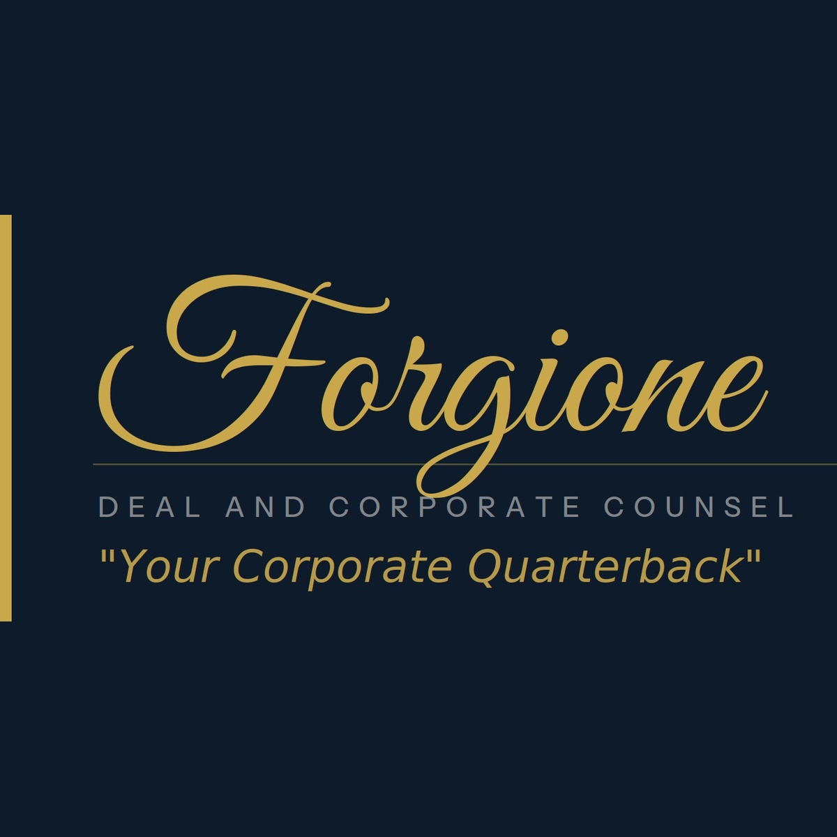 Forgione Deal and Corporate Counsel photo