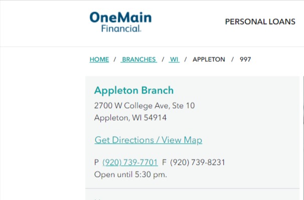 OneMain Financial reviews