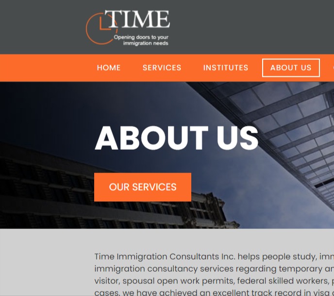 Time Immigration Consultants Inc. reviews