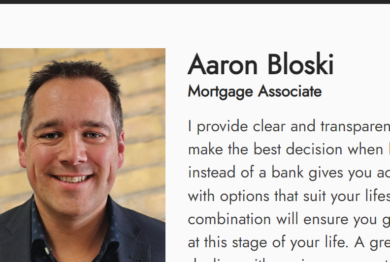 Aaron Bloski - oneSt. Mortgage reviews
