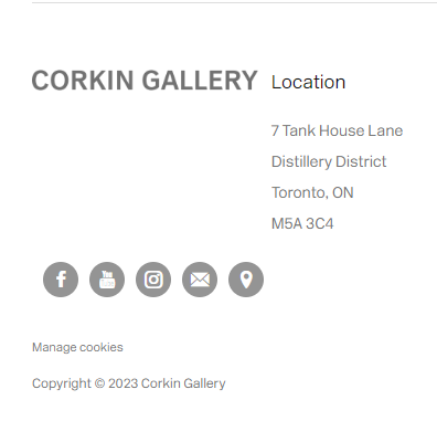 Corkin Gallery reviews