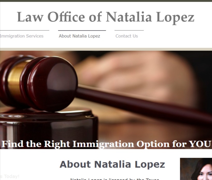Law Office of Natalia Lopez reviews