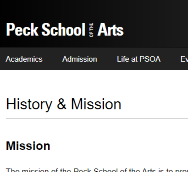 UW-Milwaukee Peck School of the Arts reviews