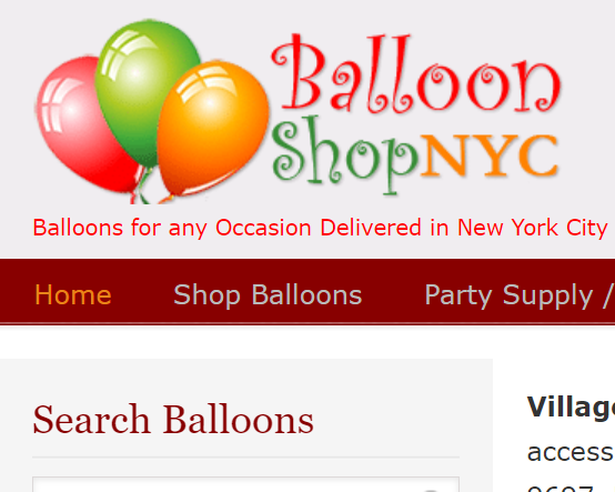 Balloon Shop NYC reviews