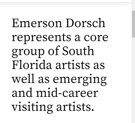 Emerson Dorsch reviews