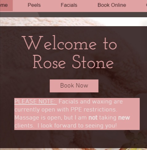 Rose Stone Skin Care & Massage reviews