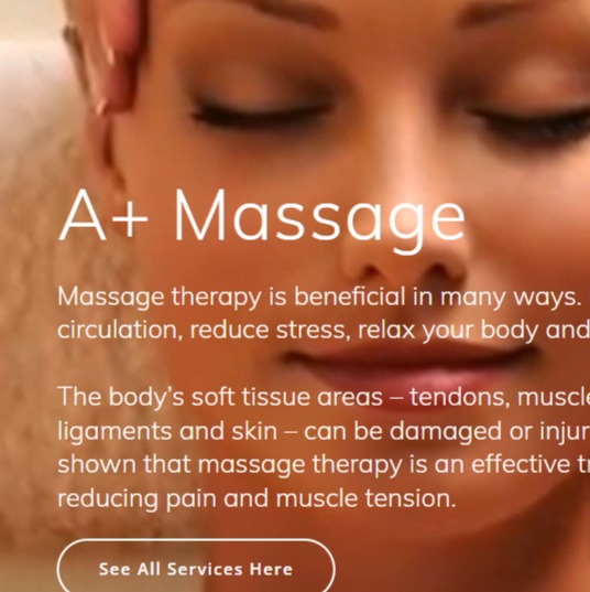 A+ Massage reviews