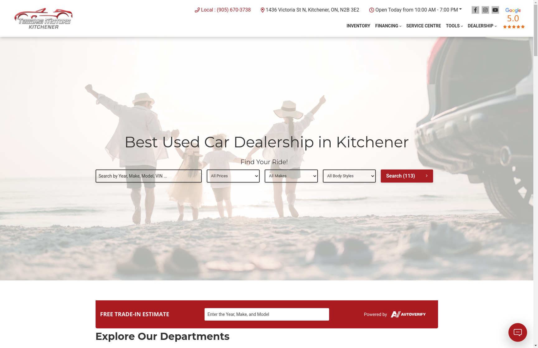 Tabangi Motors Kitchener reviews